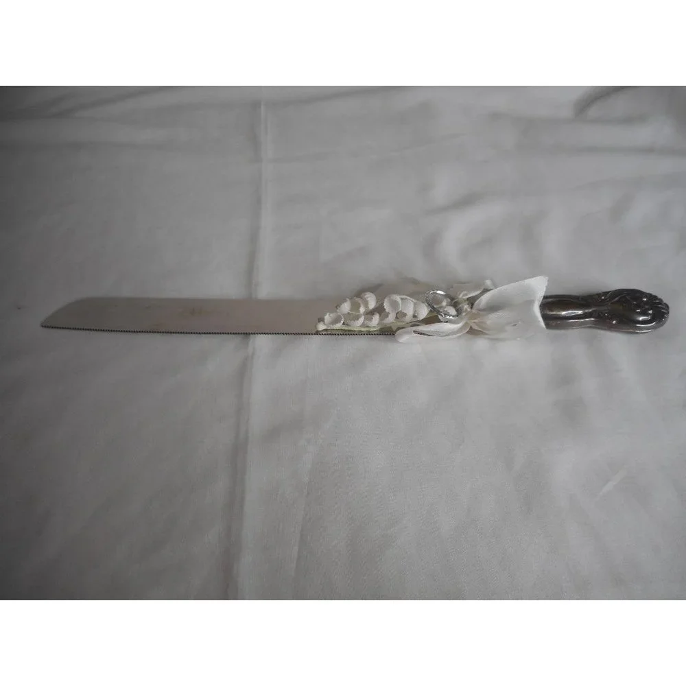Stainless Silverplate Sheffield England Cake Knife
